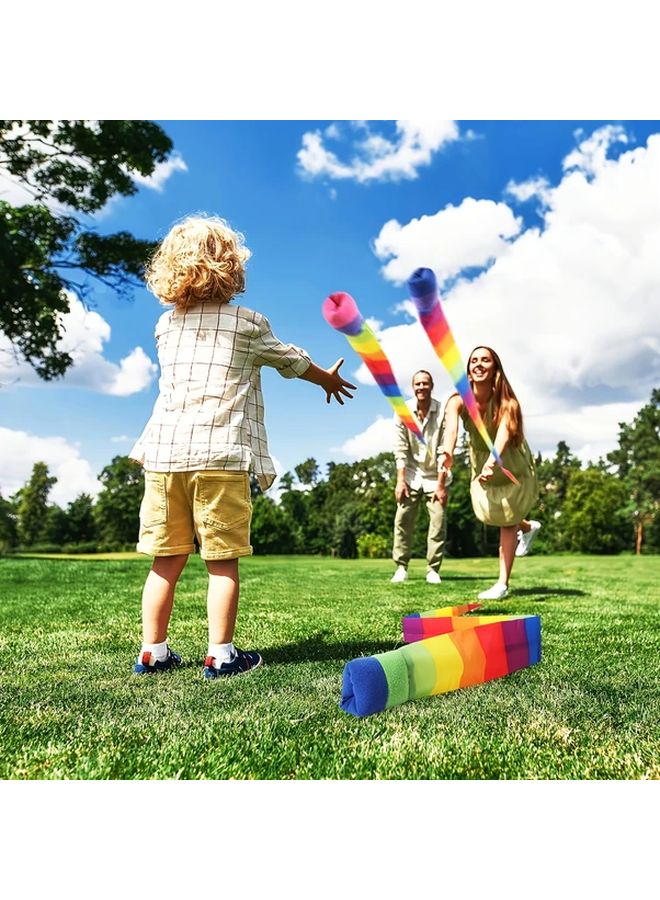 Multicolour Soft Rainbow Tail Comet Ball 23.6 Inch Indoor Outdoor Throwing Game Toy - Image 4