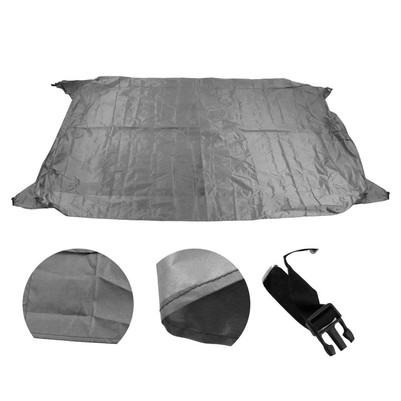Coffee Color Table Tennis Table Cover Dustproof Rainproof Sun Protection for Patio - Image 5
