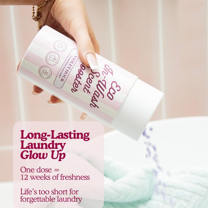 Glory Days In-Wash Scent Booster & Fabric Smell Deodorizer - Citrus Socialite (Bright Citrus Blend) | Chic Laundry Beads for Long-Lasting Fragrance | Plant-Conscious, Plastic-Free, 21 Washes - Image 4