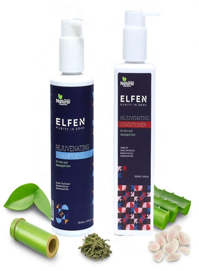 إلفن مجموعة إلفن للعناية المزدوجة مع شامبو وبلسم مُجددين | يعزز نمو الشعر | شعر صحي وقوي - Image 1