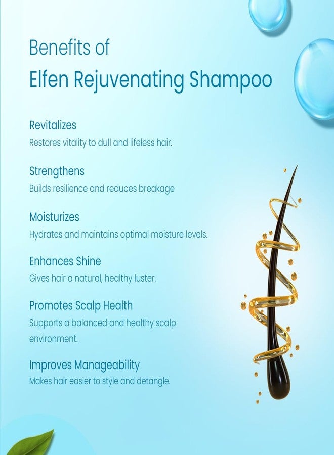 إلفن مجموعة إلفن للعناية المزدوجة مع شامبو وبلسم مُجددين | يعزز نمو الشعر | شعر صحي وقوي - Image 5