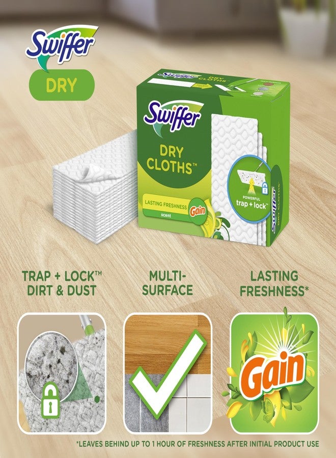 Swiffer Sweeper Dry Sweeping Cloth Refills, Gain Original, 32 Count - Image 2