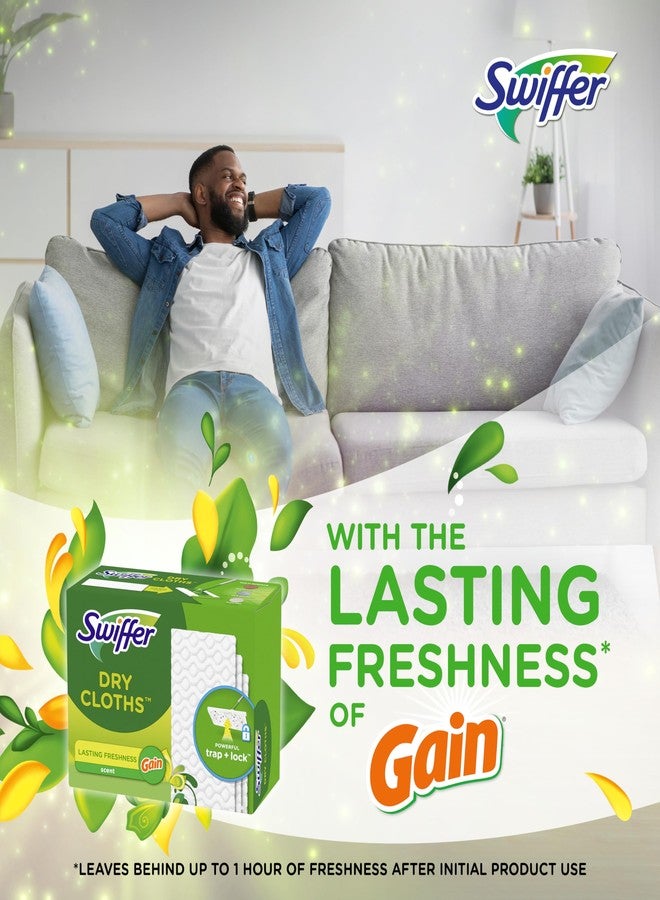 Swiffer Sweeper Dry Sweeping Cloth Refills, Gain Original, 32 Count - Image 3