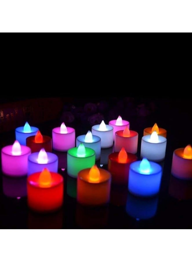 Electronic Candle for Celebrations (Battery-operated, Multicolor, One Piece)  - Image 2
