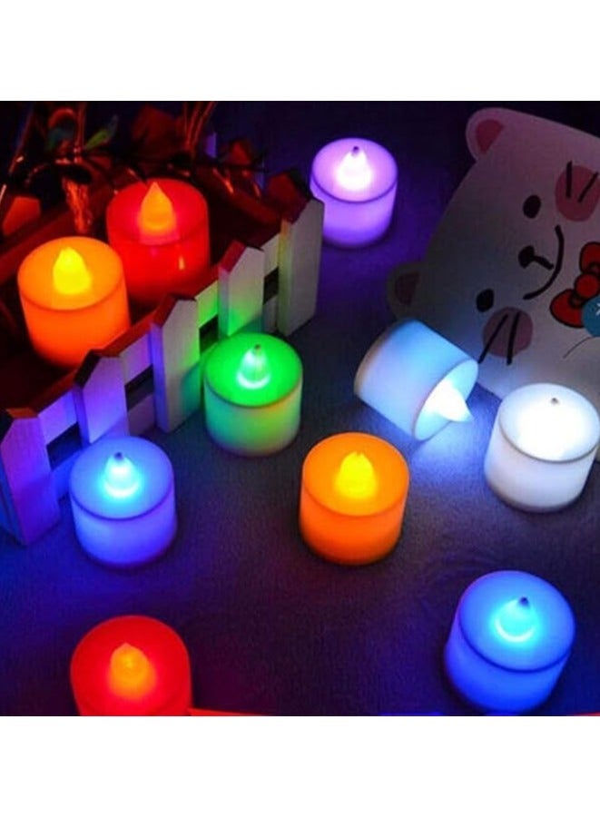 Electronic Candle for Celebrations (Battery-operated, Multicolor, One Piece)  - Image 3