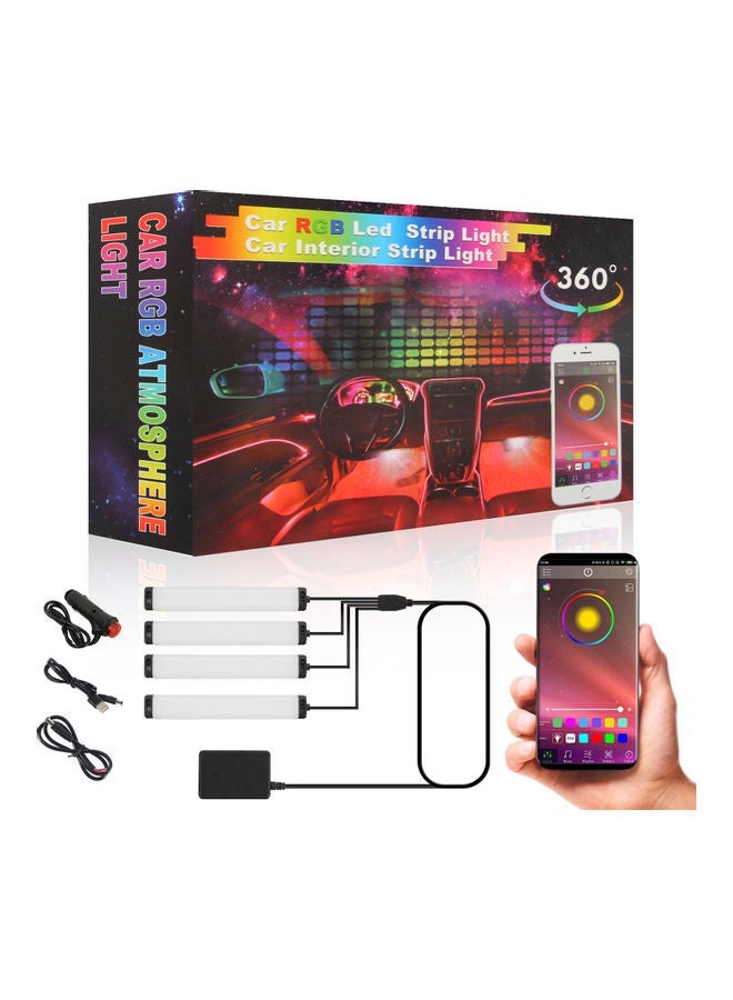 NIBEMINENT Interior Bluetooth Control Strip Lights - Image 3