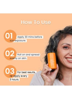 Earth Rhythm Sunstick Spf 50 Mineral Sunscreen Pa+++ ; Zero White Cast Water Resistant Acne Skin Friendly ; Uva Uvb Broad Spectrum Protection ; Men & Women 40 Grams  - Image 5