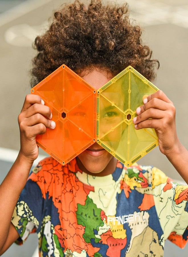 CONNETIX Magnetic Tiles Rainbow Geometry Pack, 30 Pieces - Image 5