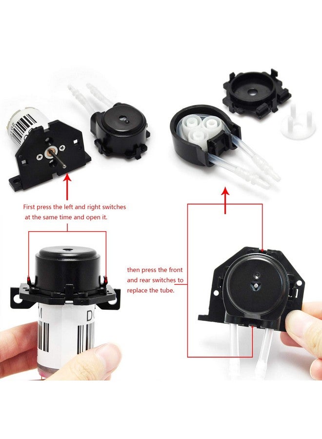 Gikfun 12V DC Dosing Pump Peristaltic Dosing Head with Connector For Arduino Aquarium Lab Analytic Diy AE1207 - Image 4