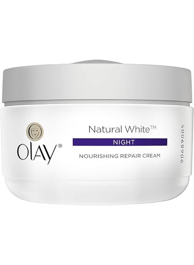 Olay Night Cream Natural White Fairness Night Moisturiser, 50G - Image 3
