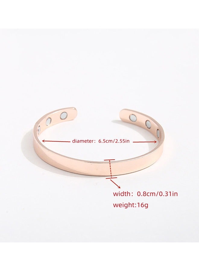 Pure Copper Energy Magnetic Cuff Bracelet