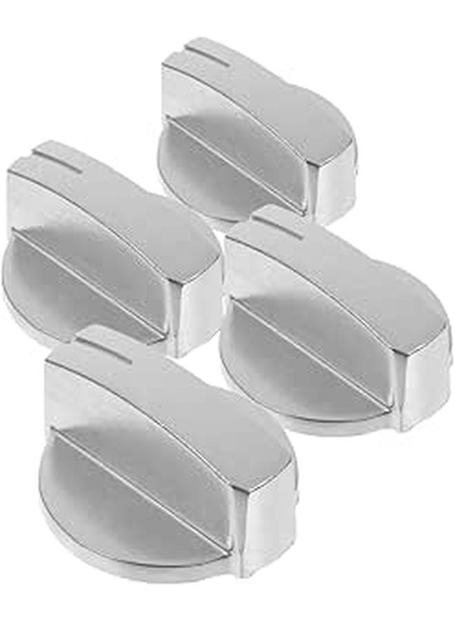 4Pcs Gas Stove Control Knobs Replacement for Precision Flame Durable Cooktop - Image 1
