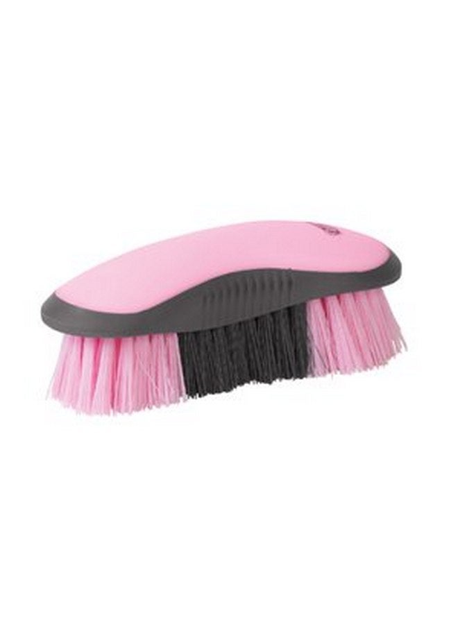 Weaver Leather Dandy Brush (Stiff), Gray/Pink