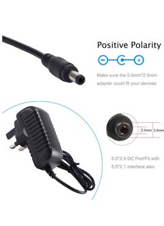Lucky Sky DC 24V 1A  Adapter Power Supply Transformer Power Adapter Converter Wall Charge Adapter For Professional Home Use, black. (24V 1A)  - Image 3