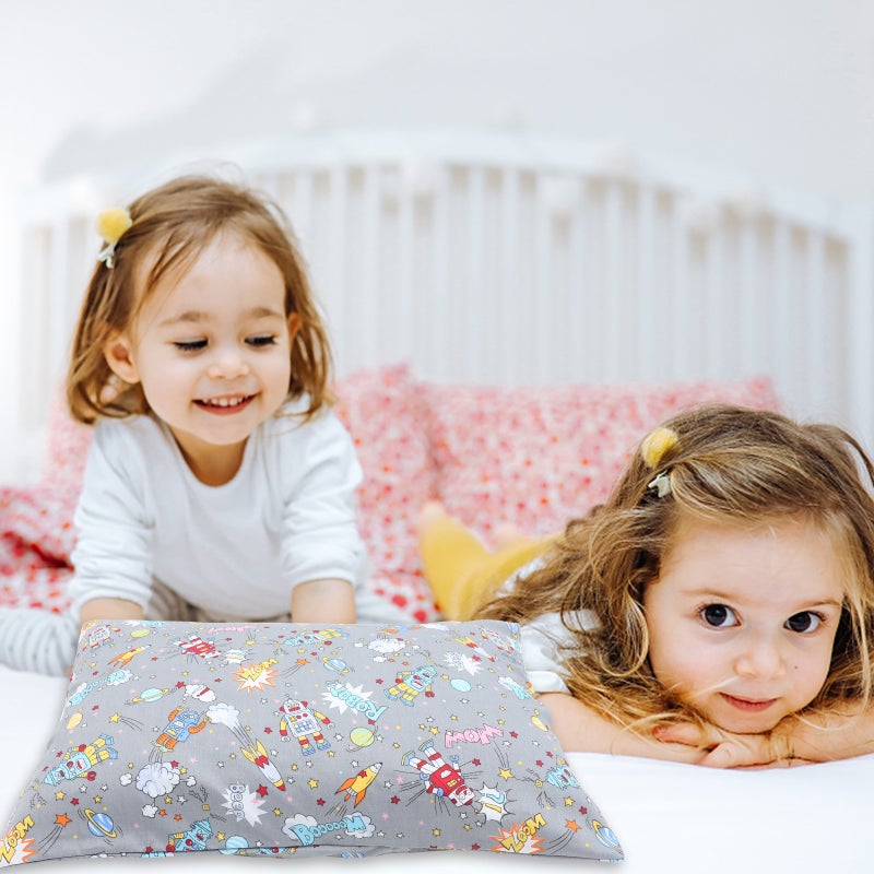 Envelope Closure Kids Pillowcase Toddler Pillow Cover Small Pillow Cover Travel Pillow Case - Image 4