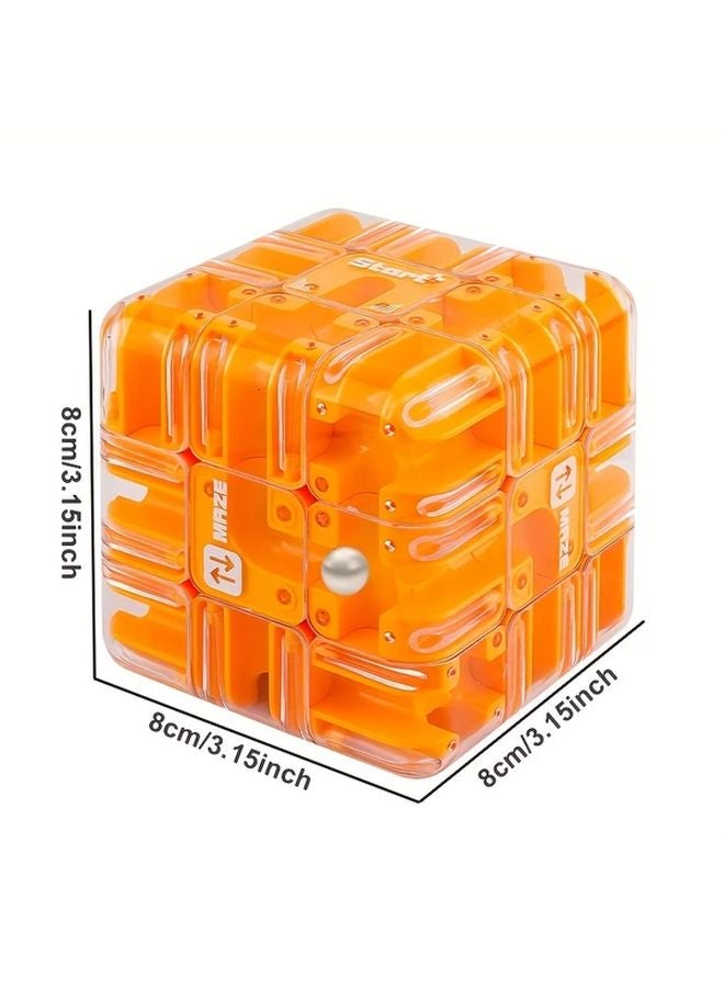 3D Rolling Ball Maze Cube Gravity Puzzle Brain Teaser Game For Adults And Kids - Image 3