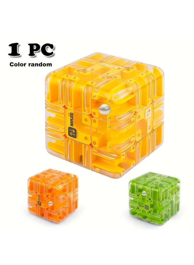 3D Rolling Ball Maze Cube Gravity Puzzle Brain Teaser Game For Adults And Kids - Image 1