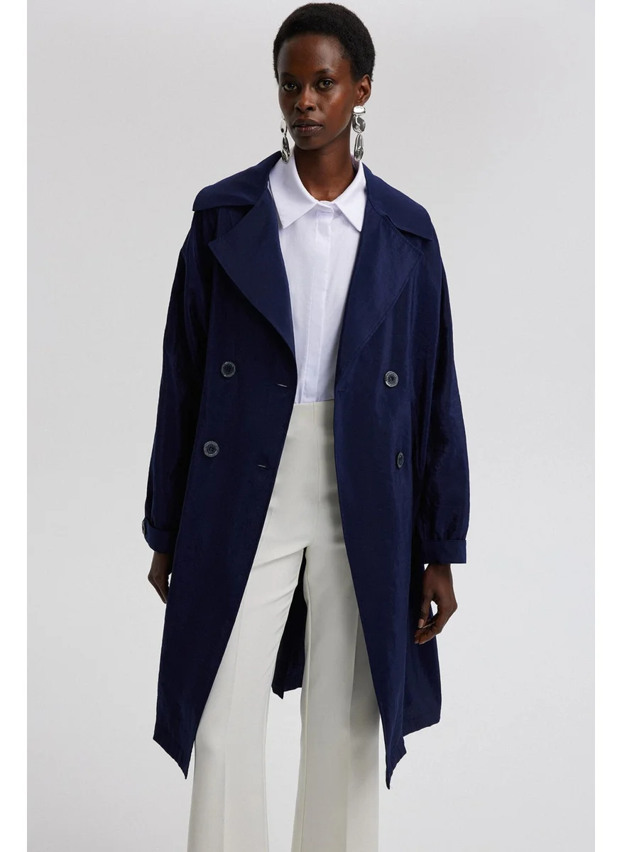 تاتشي Relax Mugra Trench Coat