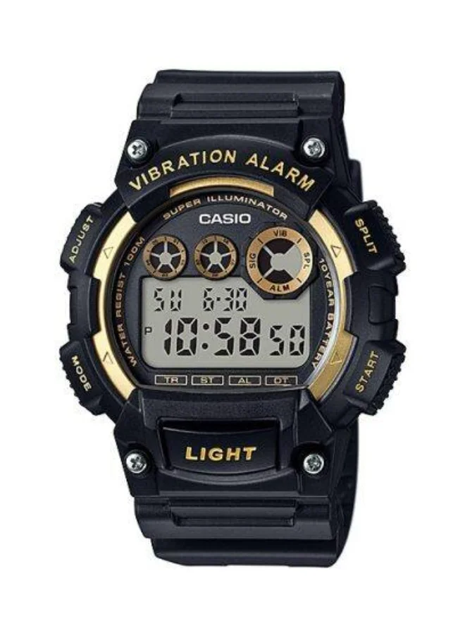 كاسيو Men's Resin Digital Watch W-735H-1A2 - 47.1 mm