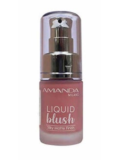 Amanda Milano Liquid Blush Silky Matte Finish 07 