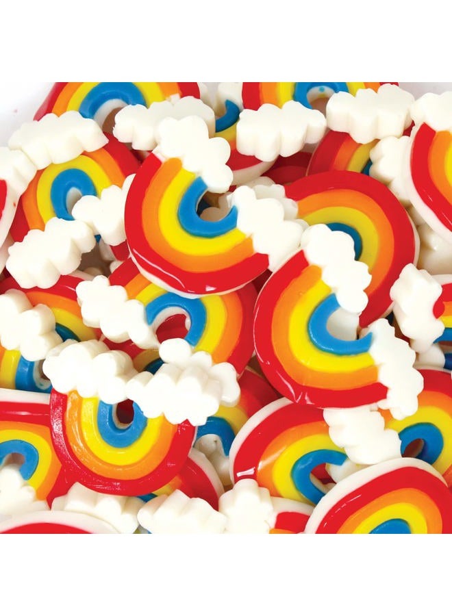 SNACKTERY Rainbow Gummies - Bulk 38 Pk Individually Wrapped Gummy Candy - Rainbow Party Favors for Rainbow Birthday, Unicorn Party, Unicorn Birthday, Unicorn Baby Shower - Party Candy for Goodie Bag Filler - Image 1