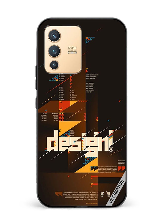 VR CREATIVE Protective Case Cover For Vivo V23 5G Design Multicolour - Image 1