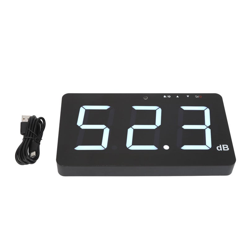 إس إن دي واي مقياس مستوى الصوت 30-130 ديسيبل

شاشة LCD بحجم 9.6 بوصة مثبتة على الحائط

جهاز قياس الضوضاء ببطارية قابلة لإعادة الشحن بسعة 3600 مللي أمبير/ساعة

للمكتب والمصنع والمنزل - Image 1