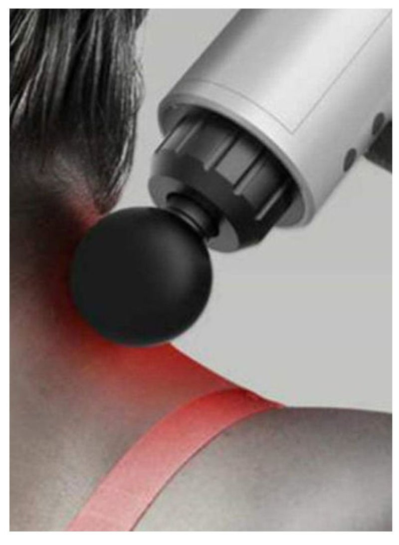 Yuwell Deep Tissue Massage Gun With 4 Massage Heads Muscle Massager Gun For Athletes Powerful Portable Electric Handheld Deep Tissue Body Massager Gun Neck Massager Gun 6 Adjustable Speed Moods - Image 3