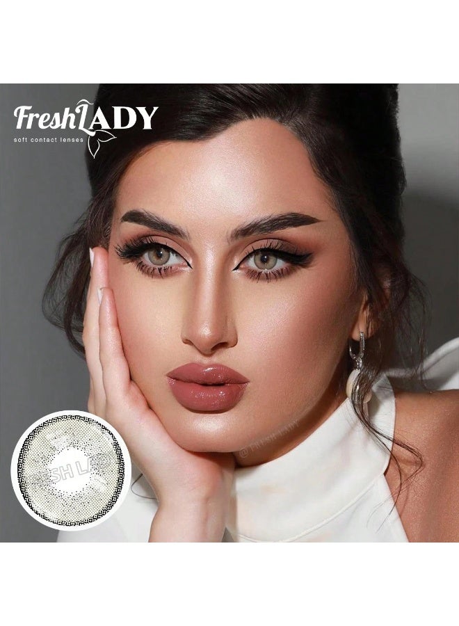 فريش ليدي عدسات لاصقه ملونه للعين - درجة القرفة - Image 5