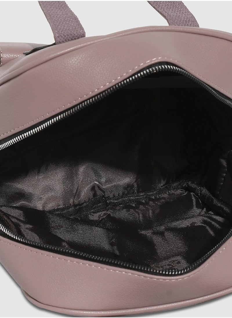Haute Sauce Top Handle Backpack - Nude Pink  - Image 5