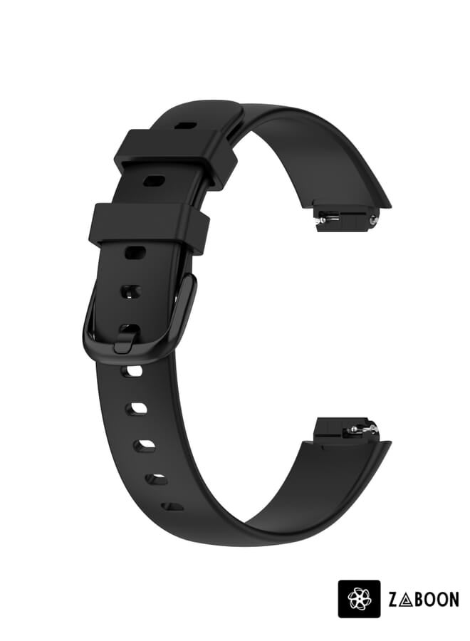Zaboon Replacement Band For Fitbit Inspire3 Solid Color Silicone , Size:L Size - Image 2