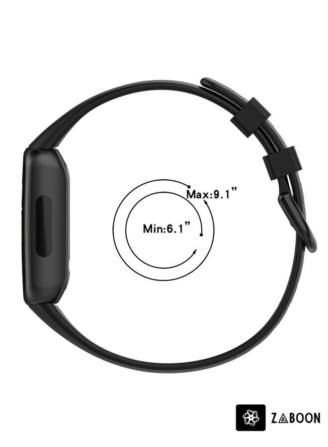 Zaboon Replacement Band For Fitbit Inspire3 Solid Color Silicone , Size:L Size - Image 5