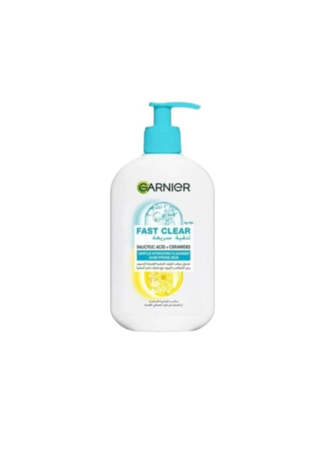 GARNIER FAST CLEAR HYDRATING CLEANSER 250ML