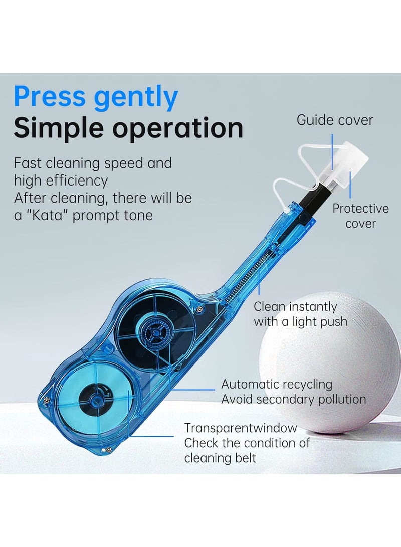 Zikra Fiber Optic Cleaner Tools, Fiber Cleaning Pen for MPO/MTP Connector, Optical Connector Cleaner, Over 600 Cleans, Fiber Endface Cleans & Optical Connector Cleans, Blue - Image 4