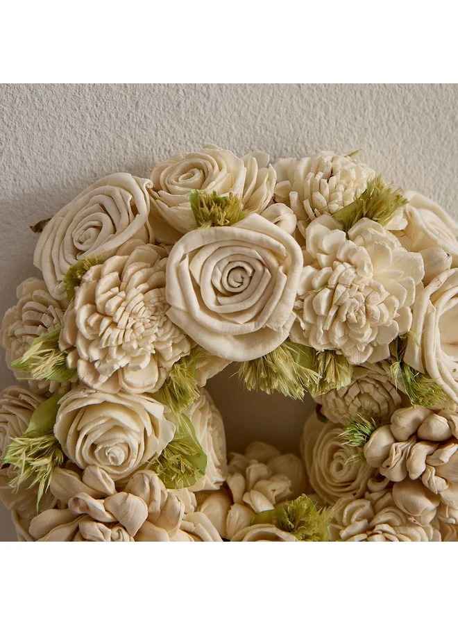 Home Box Seyna Mix Sola Wreath 18 x 18 x 5 cm