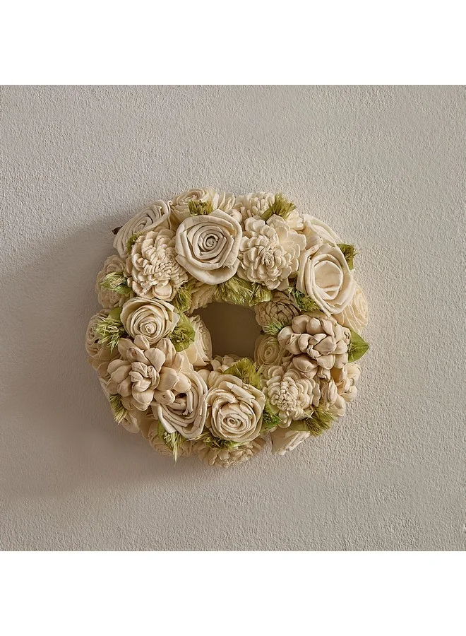 Home Box Seyna Mix Sola Wreath 18 x 18 x 5 cm