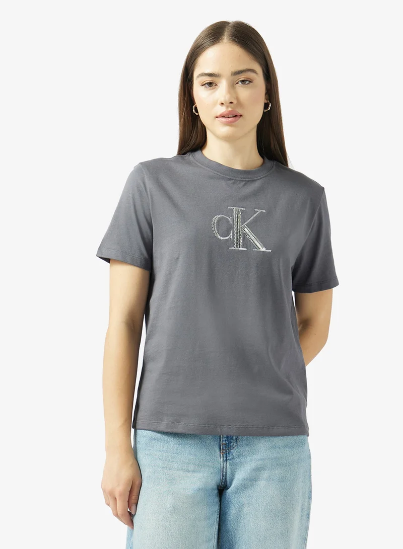 Graphic Crew Neck T-Shirt