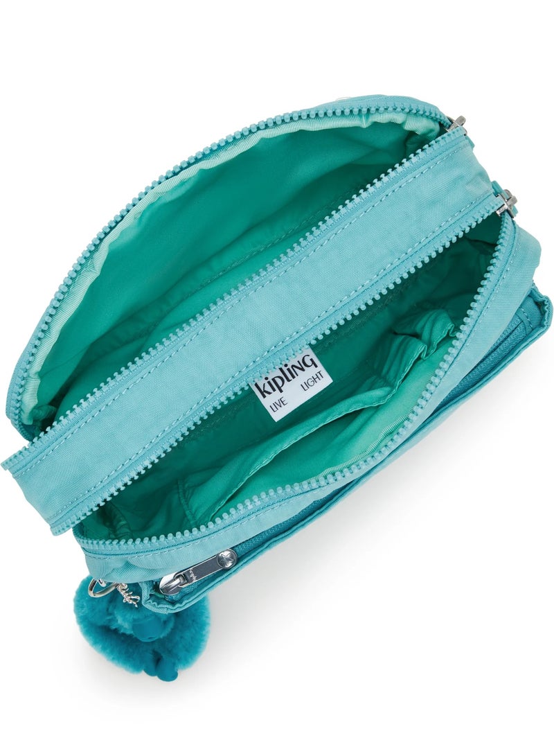 كيبلينغ أبانو إم كروس بودي حقيبة أكوا متوسطة - Image 3