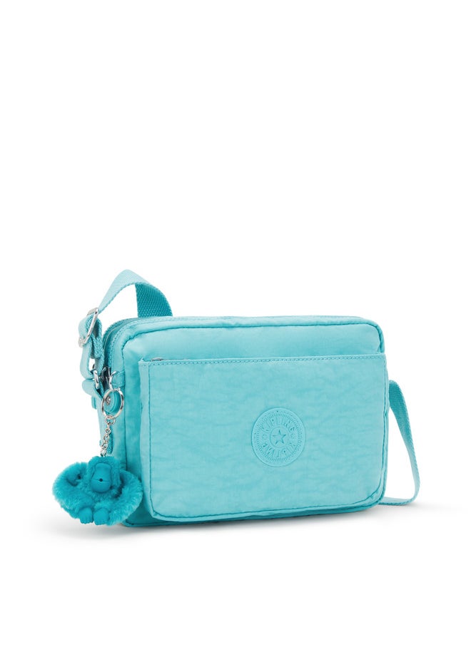 kipling Abanu M Deepest Aqua Medium Crossbody Bag  - Image 4