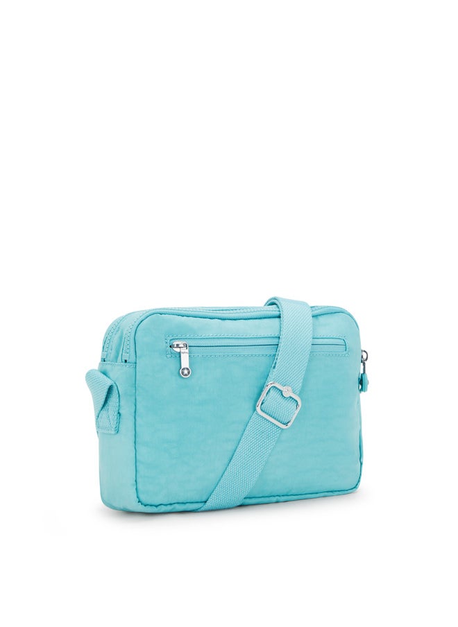 kipling Abanu M Deepest Aqua Medium Crossbody Bag  - Image 2