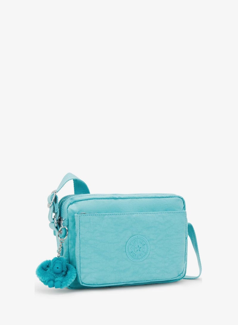 kipling Abanu Medium Unisex Crossbody Bag - Deepest Aqua - Image 4