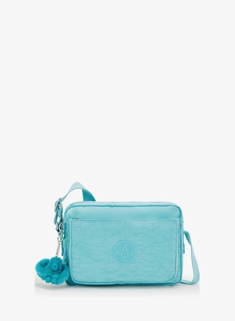 kipling Abanu Medium Unisex Crossbody Bag - Deepest Aqua - Image 1