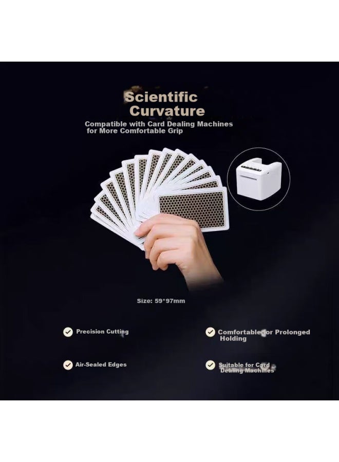 Yaoji Jin Yaoji Special Dou Dizhu Playing Cards Extended Thickened High-end Attractive Blue Long Cards Full Box 100 Decks - Image 2