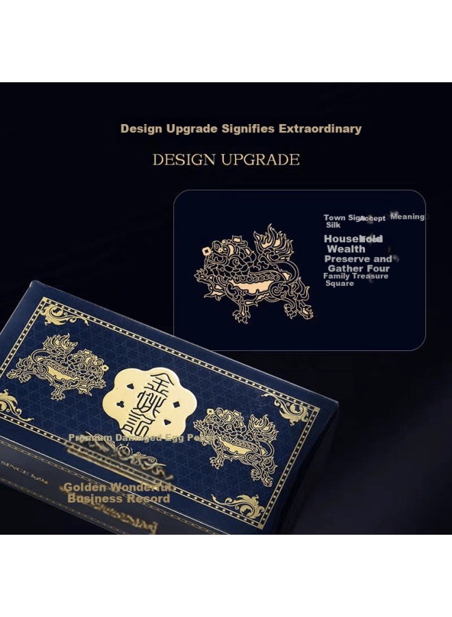 Yaoji Jin Yaoji Special Dou Dizhu Playing Cards Extended Thickened High-end Attractive Blue Long Cards Full Box 100 Decks - Image 4