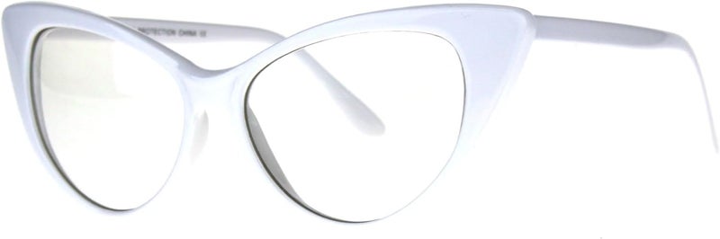 SA106 Womens Goth Mod Chic Classic Retro Cat Eye Optical Glasses - Image 2