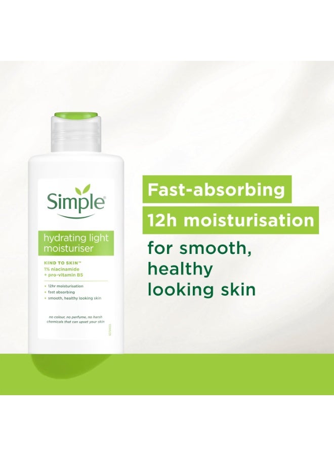 Simple Kind to Skin Hydrating Light Moisturiser  for 12 hour moisturisation 125 ml - Image 4