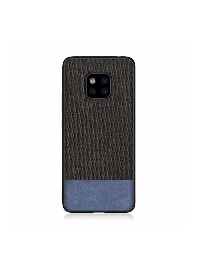 NIBEMINENT Leather Cover Case For Huawei Mate 20 Pro Black