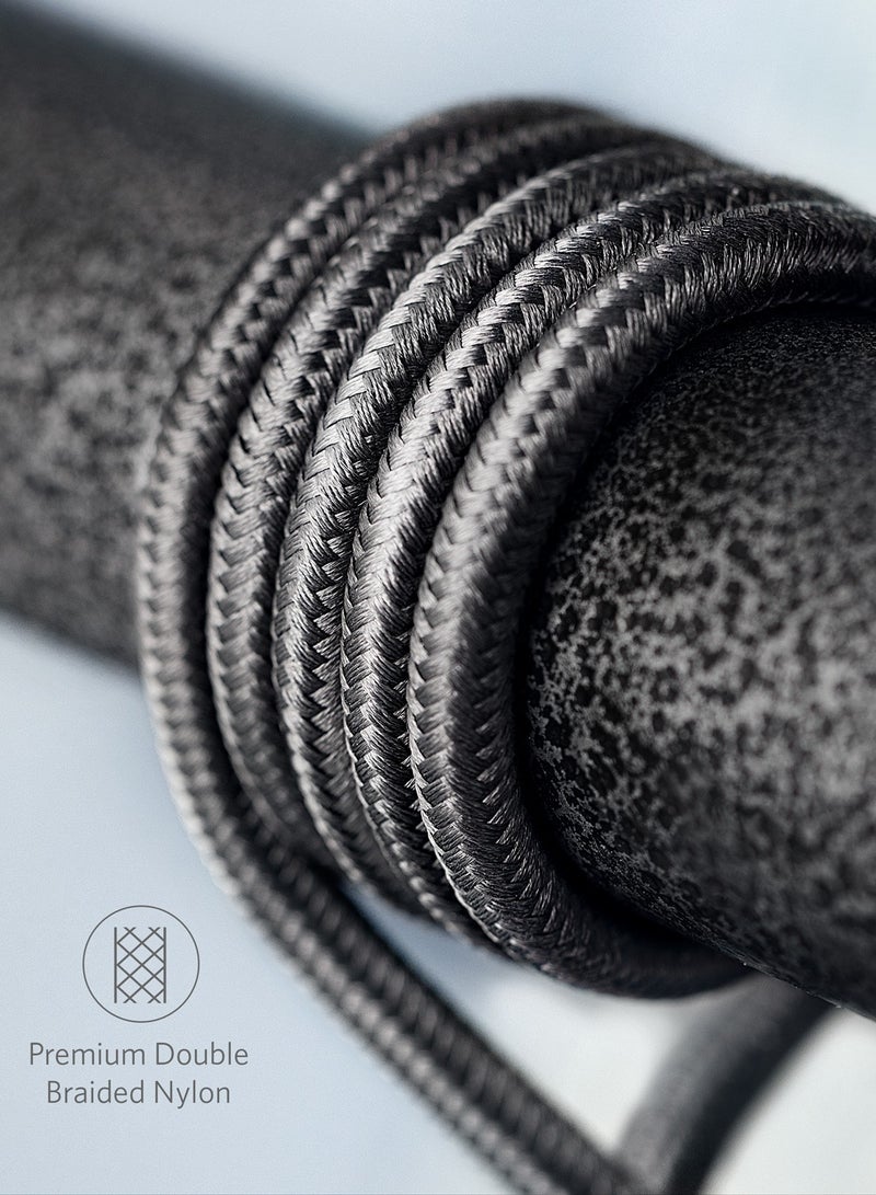 USB C to USB C Cable, Type C 60W Fast Charging Cable (6FT, 2Pack) for iPhone 17/16 Series, iPad Mini 6 and More (USB 2.0, Black) - Image 3