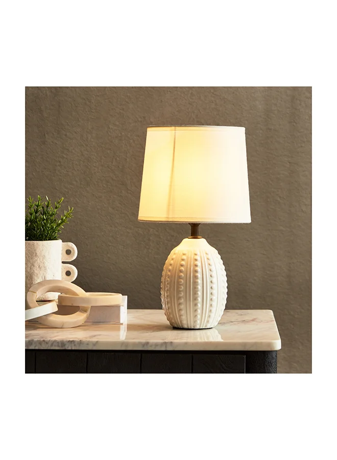 Home Box Caspian Ceramic Table Lamp 18 x 31 x 18 cm