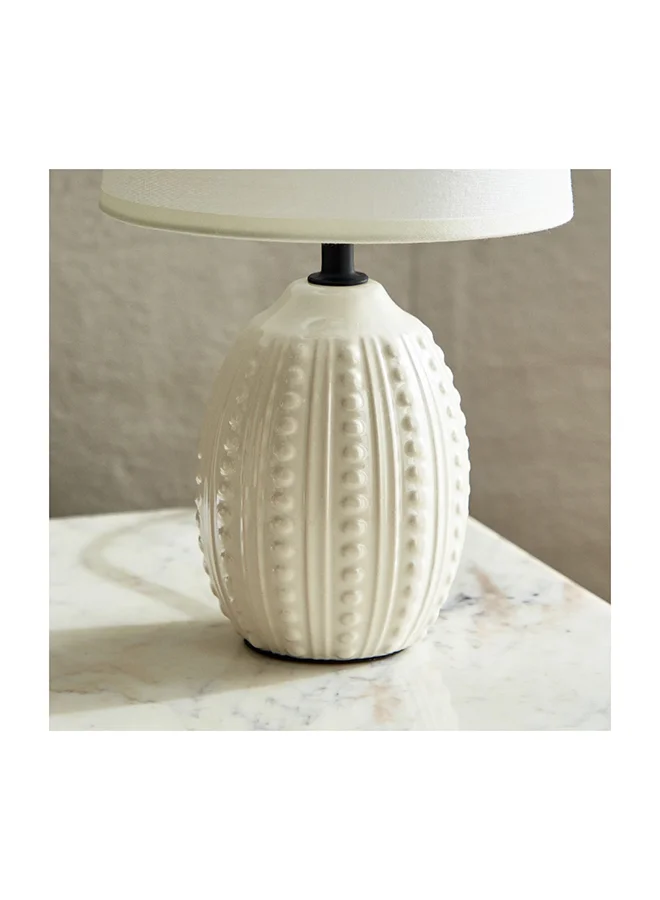 Home Box Caspian Ceramic Table Lamp 18 x 31 x 18 cm